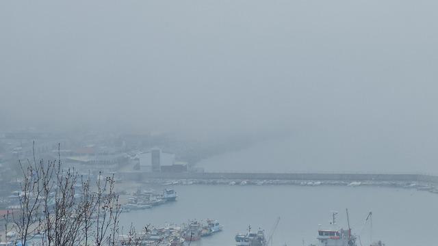 Zonguldak’ta sis etkili oldu