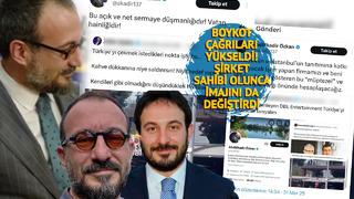 DBL Entertainment'ın sahibi Abdülkadir Özkan'ın 'Vatan haini' mesajı pahalıya patladı! Boykot çağrıları yükseldi: Şirket sahibi olunca imajını da değiştirmiş