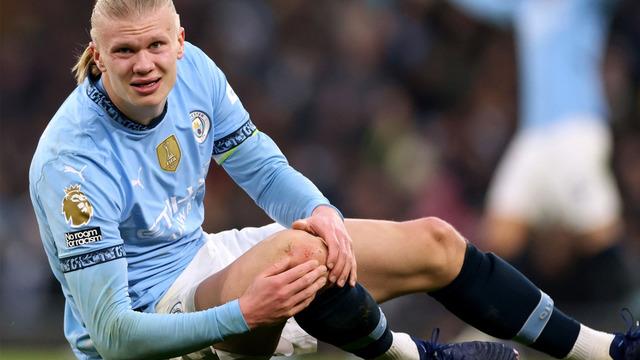 Manchester City'ye Erling Haaland'dan kötü haber