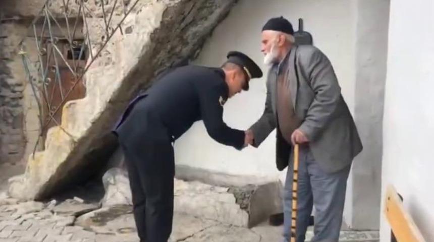 Jandarmadan saygı ve vefa ziyaretleri