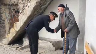 Jandarmadan saygı ve vefa ziyaretleri