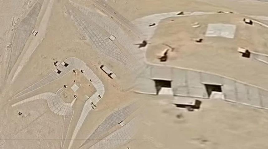 Piramitlerin yanı başında gizemli yapı! "Uzaylı üssü" mü, "Yıldız geçidi" mi yoksa "Askeri tesis" mi?