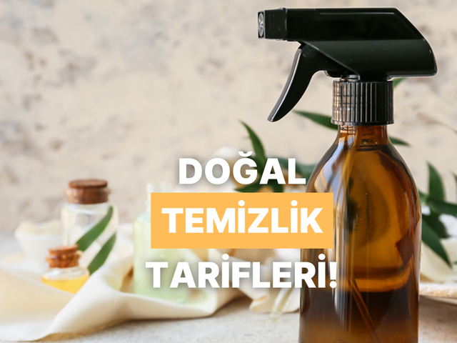 Kendi temizlik malzemelerini yapmak sandığından çok daha basit! Tarifler bu içerikte…