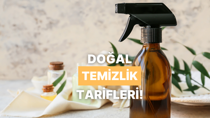 Kendi temizlik malzemelerini yapmak sandığından çok daha basit! Tarifler bu içerikte…