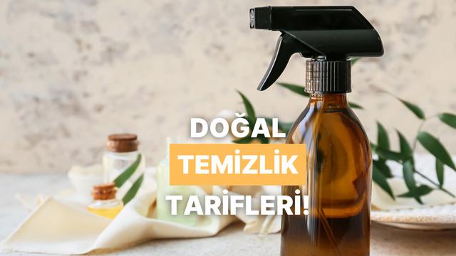 Kendi temizlik malzemelerini yapmak sandığından çok daha basit! Tarifler bu içerikte…
