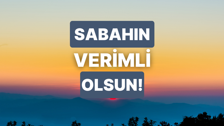 Sabah rutinini anlat, sana gün boyu verimli olmanı sağlayacak bir tüyo verelim!