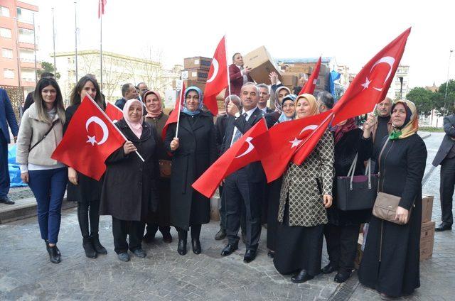 Ordu’dan Mehmetçiğe kavrulmuş fındık