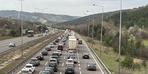Bolu'da trafik durma noktasına geldi