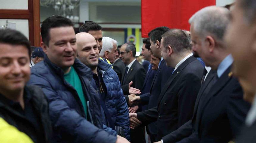 Fenerbahçe’de geleneksel bayramlaşma töreni yapıldı