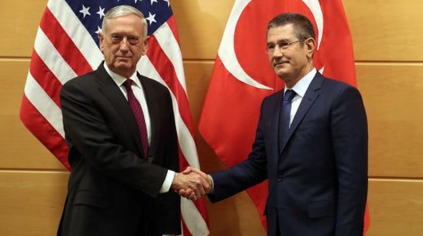 Milli Savunma Bakanı Canikli, Mattis ile görüştü