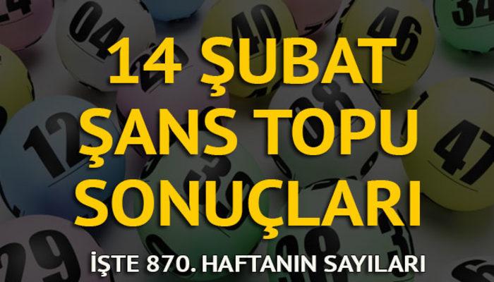 Şans Topu sonuçları 14 Şubat: Sevgililer Günü'nde ilk devir! MPİ 870. hafta Şans Topu sonucu