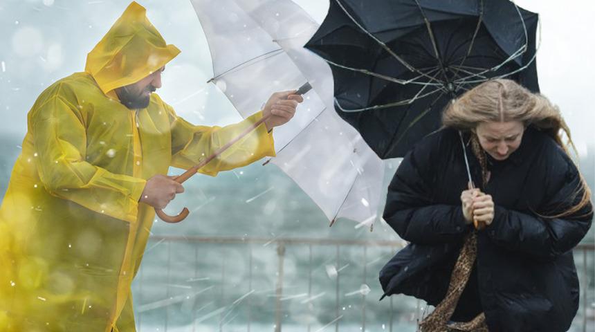 Dikkat! Meteoroloji uyardı: 61 ilde alarm! Kuvvetli sağanak, fırtına ve çöl tozu geliyor! 5 günlük haritalı hava durumu