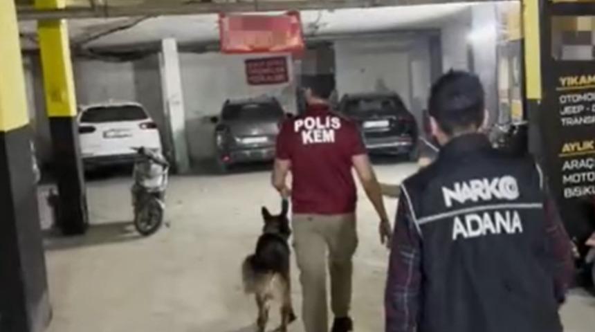  Otoparka uyuşturucu operasyonu: 6 tutuklama