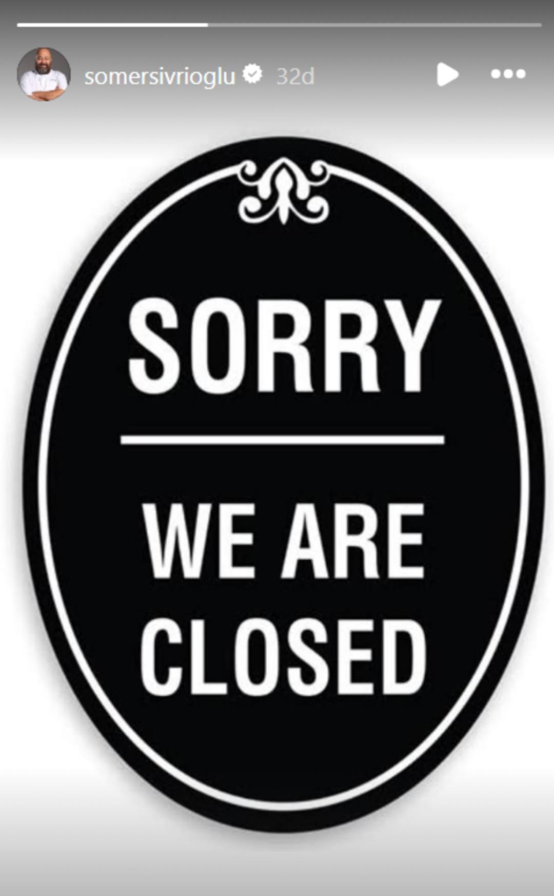 2 Nisan boykotu gündemde! MasterChef jürisi Somer Sivrioğlu restoranını hizmete kapattı 2