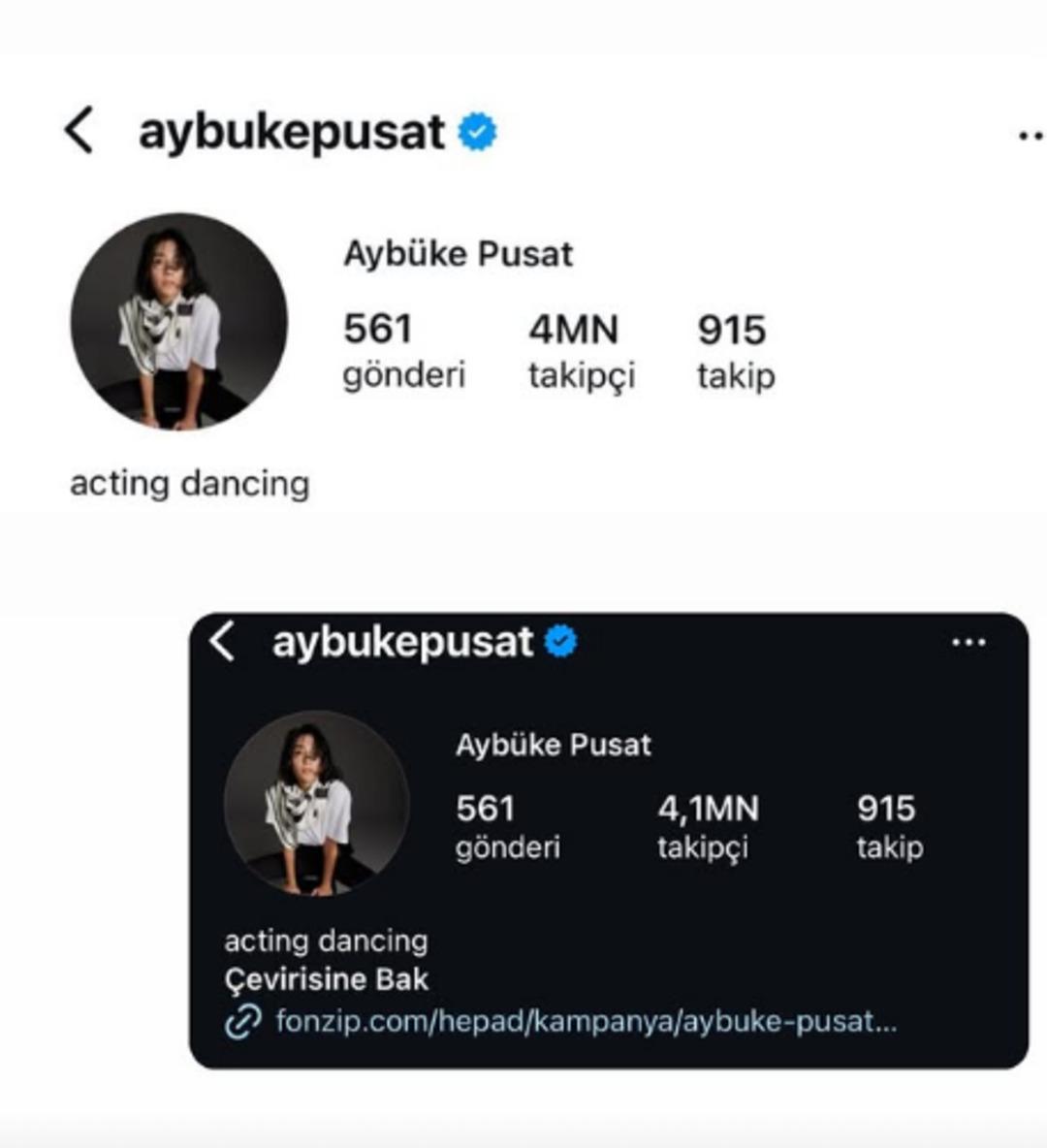 Aybüke Pusat ın kovulduğu açıklandı! Takipçi sayısı 20 dakikada uçtu 1