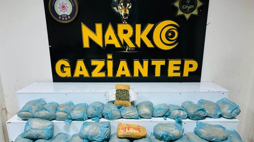 Gaziantep'te uyuşturucu operasyonlarında 203 kişi tutuklandı