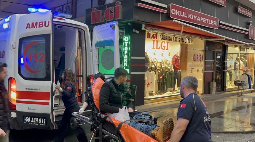 Çorlu'da kavga: 1 yaralı