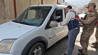 Jandarmadan şoförlere bayram ikramı