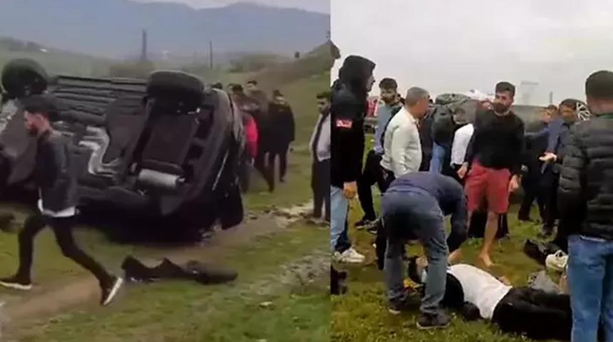 Batman'da feci kaza! 5 kişi yaralandı