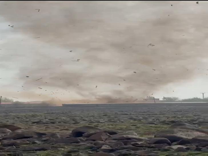 Burası Türkiye: Hortum adeta şehri yerle bir etti! Resmen taş üstünde taş kalmadı G1