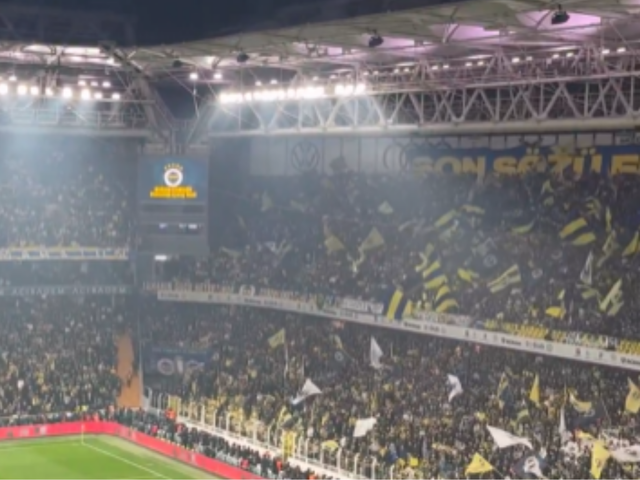 Fenerbahçe-Galatasaray maçındaki o tezahürat gündem oldu! 