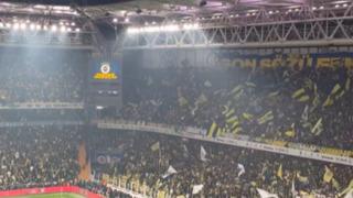 Fenerbahçe-Galatasaray maçındaki o tezahürat gündem oldu! 