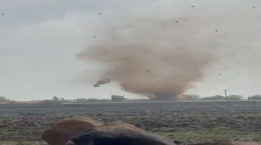 Mardin’de hortum ortalığı yıktı geçti! "Pencereler patladı, eşyalar uçtu"