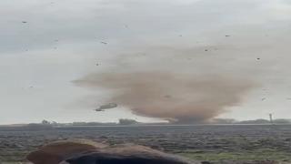 Mardin’de hortum cep telefonu kamerasında görüntülendi!