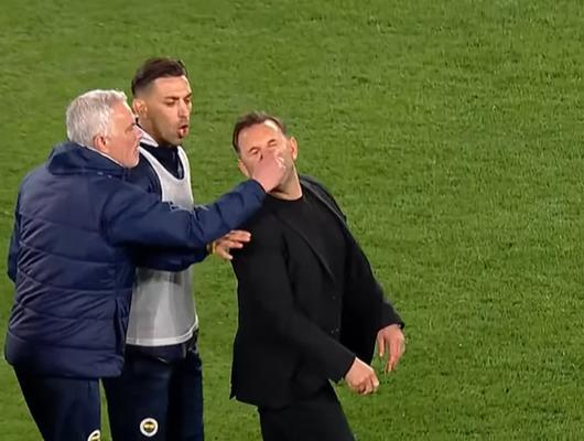 Jose Mourinho'dan yılın skandalı! Okan Buruk'a çok çirkin saldırı! Tecrübeli çalıştırıcı bir anda yere düştü...