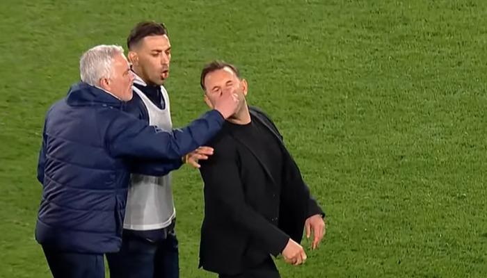 Jose Mourinho'dan yılın skandalı! Okan Buruk'a çok çirkin saldırı! Tecrübeli çalıştırıcı bir anda yere düştü...
