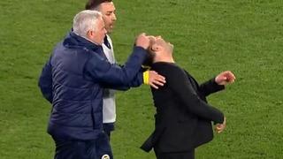 Okan Buruk'tan Mourinho ile yaşadıkları hakkında net açıklama! Ben hakemi tebrik etmeye giderken o da gidiyordu...
