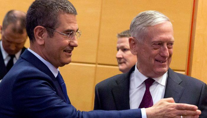 Pentagon: ABD Savunma Bakanı Mattis Türkiye'den IŞİD'e odaklanmasını istedi