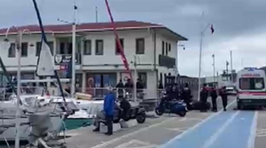 Çanakkale'de göçmen botu batı