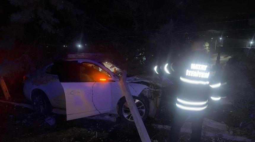 Hatay'da trafik kazası: 2 yaralı