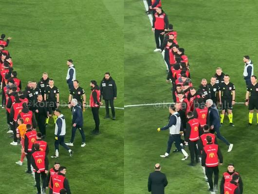 Okan Buruk - Mourinho olayının yeni görüntüsü! Burun sıkmanın hemen öncesinde Okan hoca da meğerse...