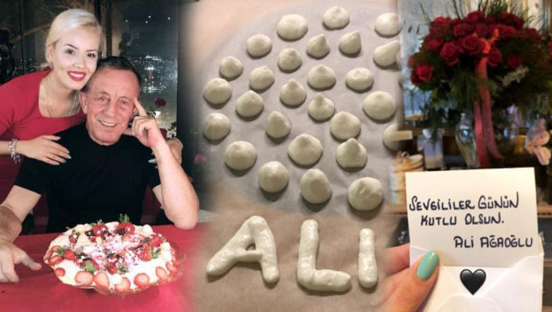 39 yaş k&uuml;&ccedil;&uuml;k sevgili ile romantik kutlama