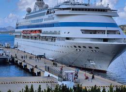 Bodrum’da kruvaziyer sezonu açıldı! 756 turist daha geldi:  2025'te 2 kez daha geliyor