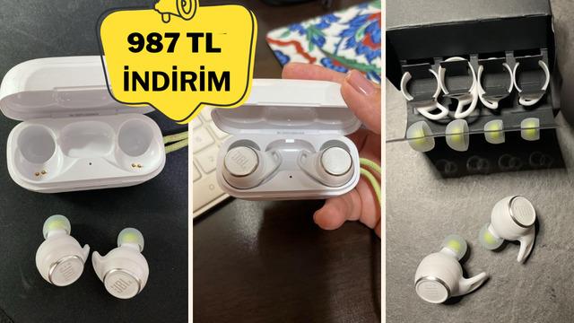 JBL Reflect Aero Kablosuz Kulakiçi Kulaklık günün fırsat ürünü oldu