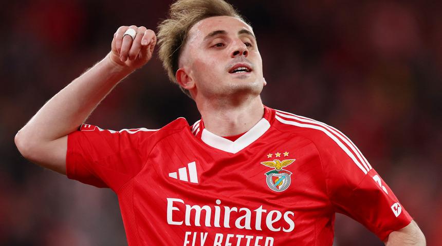 Portekiz'de Kerem Aktürkoğlu'nun gecesi! Takımına galibiyeti getirdi, manşetleri süsledi