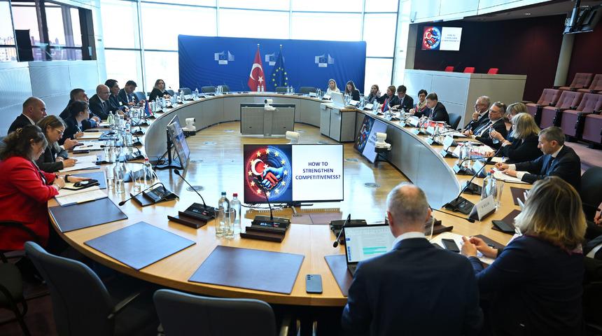 Türkiye-Avrupa Birliği Yüksek Düzeyli Ekonomik Diyaloğu Toplantısı Brüksel'de düzenlendi