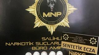 Manisa'da uyuşturucu hapla yakalanan zanlı tutuklandı