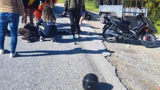 Manavgat'ta motosiklet kazası: 1 yaralı