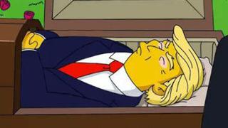 Simpsonların o sahnesi gündem oldu! Trump ölüyor mu? Yapımcıdan flaş açıklama...