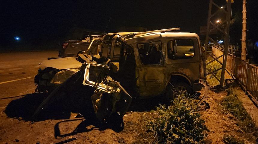 Amasya'da panelvan ile hafif ticari araç çarpıştı! Kazada 7 kişi yaralandı