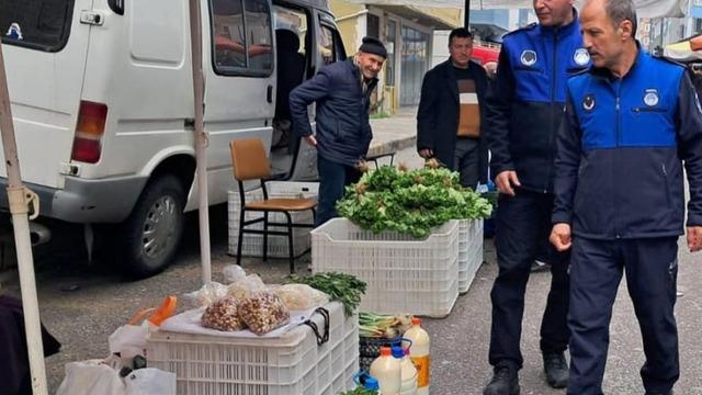 Canik'te semt pazarlarına denetim