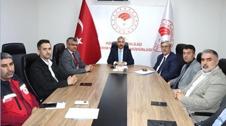 Süne ile mücadele toplantısı yapıldı