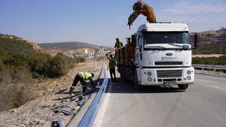 Hereke-Çerkeşli yoluna 3 kilometrelik otokorkuluk