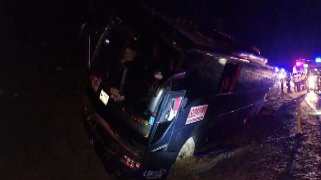 Çorum'da feci kaza! 24 kişi yaralandı