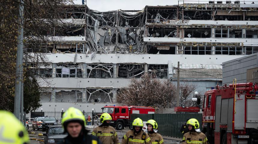 Ukrayna: Rusya'nın Kiev'e yönelik hava saldırısında 1 kişi öldü