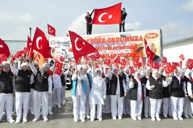 Mehmetçiğe bir tır dolusu Afyon Lokumu gönderdiler